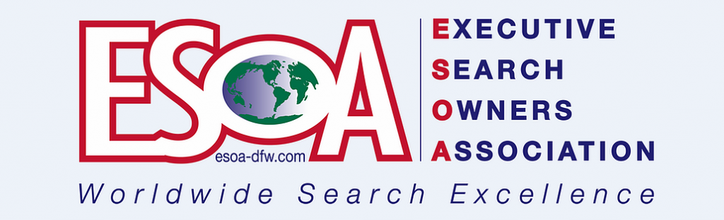 ESOA logo: Executive Search Owners Association - Worldwide Search Excellence